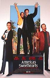 AMERICAS SWEETHEARTS original issue rolled double sided 1-sheet movie poster