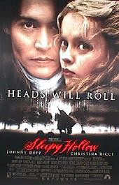 SLEEPY HOLLOW original issue rolled Regular 1-sheet movie poster