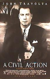 A CIVIL ACTION original issue rolled double sided 1-sheet movie poster