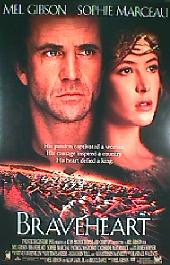 BRAVEHEART original issue rolled double sided International C 1-sheet movie poster
