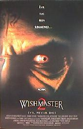 WISHMASTER 2 original issue rolled double sided 1-sheet movie poster