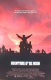 MOUNTAINS OF THE MOON original issue rolled 1-sheet movie poster