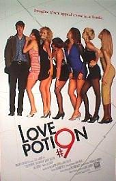 LOVE POTION # 9 original issue rolled double sided 1-sheet movie poster