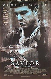 SAVIOR original issue rolled 1-sheet movie poster