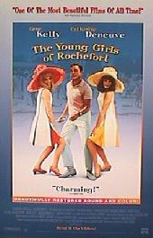 YOUNG GIRLS OF ROCHEFORT original issue rolled video 1-sheet movie poster