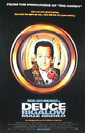 DEUCE BIGALOW original issue rolled double sided 1-sheet movie poster