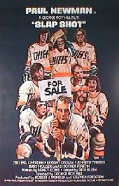SLAPSHOT original issue rolled Promo 1-sheet movie poster