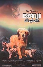 BENJI THE HUNTED original issue rolled 1-sheet movie poster