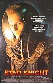 STAR KNIGHT original issue rolled 1-sheet movie poster