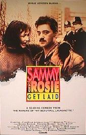 SAMMY AND ROSIE GET LAID original issue rolled 1-sheet movie poster