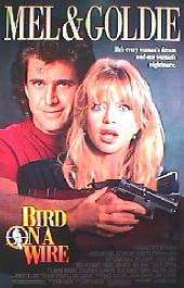 BIRD ON A WIRE original issue rolled double sided 1-sheet movie poster