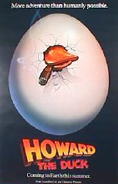 HOWARD THE DUCK original issue rolled Advance 1-sheet movie poster