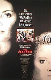 ACCUSED,THE original issue rolled 1-sheet movie poster