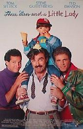 THREE MEN AND A LITTLE LADY original issue rolled double sided 1-sheet movie poster