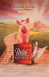 BABE PIG IN THE CITY original issue rolled double sided Regular 1-sheet movie poster