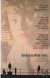 WISH YOU WERE HERE original issue rolled 1-sheet movie poster