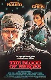 BLOOD OF HEROES original issue rolled 1-sheet movie poster
