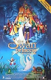 SWAN PRINCES,THE original issue rolled double sided Advance 1-sheet movie poster