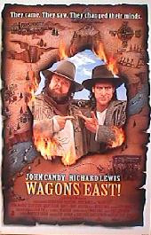 WAGONS EAST original issue rolled 1-sheet movie poster