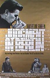 JUDGEMENT IN BERLIN original issue rolled 1-sheet movie poster