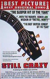 STILL CRAZY original issue rolled 1-sheet movie poster