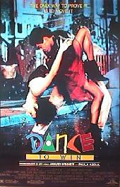 DANCE TO WIN original issue rolled 1-sheet movie poster