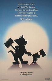 TOM AND JERRY:THE MOVIE original issue rolled Advance 1-sheet movie poster