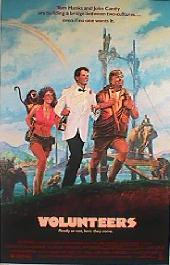 VOLUNTEERS original issue rolled 1-sheet movie poster