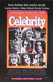 CELEBRITY original issue rolled 1-sheet movie poster