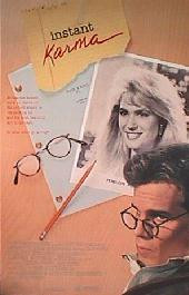 INSTANT KARMA original issue rolled 1-sheet movie poster