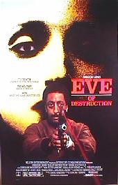 EVE OF DESTRUCTION original issue rolled double sided 1-sheet movie poster