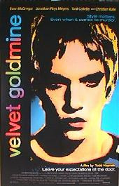 VELVET GOLDMINE original issue rolled 1-sheet movie poster