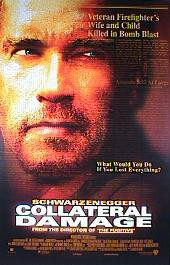 COLLATERAL DAMAGE original issue rolled double sided 1-sheet movie poster