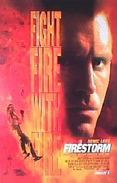 FIRESTORM original issue rolled double sided 1-sheet movie poster