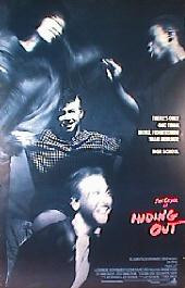 HIDING OUT original issue rolled 1-sheet movie poster