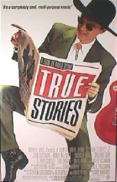 TRUE STORIES original issue rolled 1-sheet movie poster