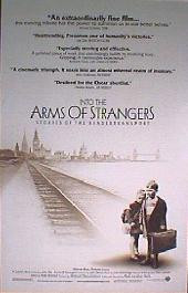 INTO THE ARMS OF STRANGERS original issue rolled double sided 1-sheet movie poster