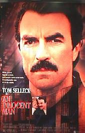 AN INNOCENT MAN original issue rolled double sided 1-sheet movie poster