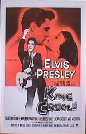 KING CREOLE original issue rolled International 1-sheet movie poster