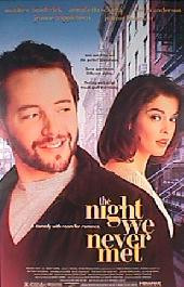 NIGHT WE NEVER MET,THE original issue rolled 1-sheet movie poster