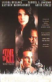 A TIME TO KILL original issue rolled 1-sheet movie poster