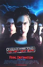 FINAL DESTINATION original issue rolled 1-sheet movie poster