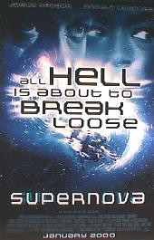 SUPER NOVA original issue rolled Advance 1-sheet movie poster