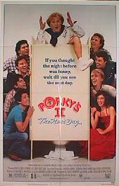 PORKY'S REVENGE original issue rolled 1-sheet movie poster