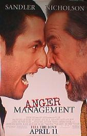 ANGER MANAGEMENT original issue rolled double sided Regular 1-sheet movie poster