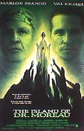 ISLAND OF DR. MOREAU original issue rolled Advance 1-sheet movie poster