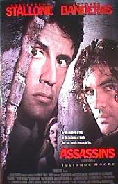 ASSASSINS original issue rolled double sided 1-sheet movie poster