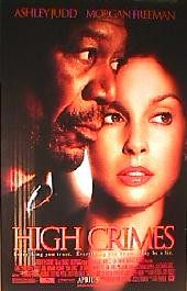 HIGH CRIMES original issue rolled 1-sheet movie poster