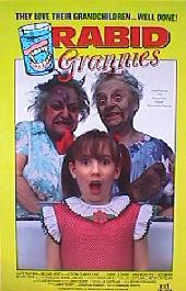 RABID GRANNIES original issue rolled 1-sheet movie poster