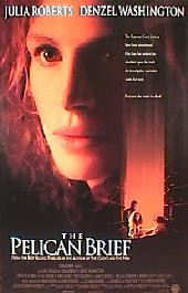 PELICAN BRIEF original issue rolled double sided Regular 1-sheet movie poster